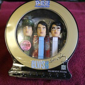 Elvis Pez Collectible CD Included BRAND NEW IN TIN SEALED/NEVER OPENED